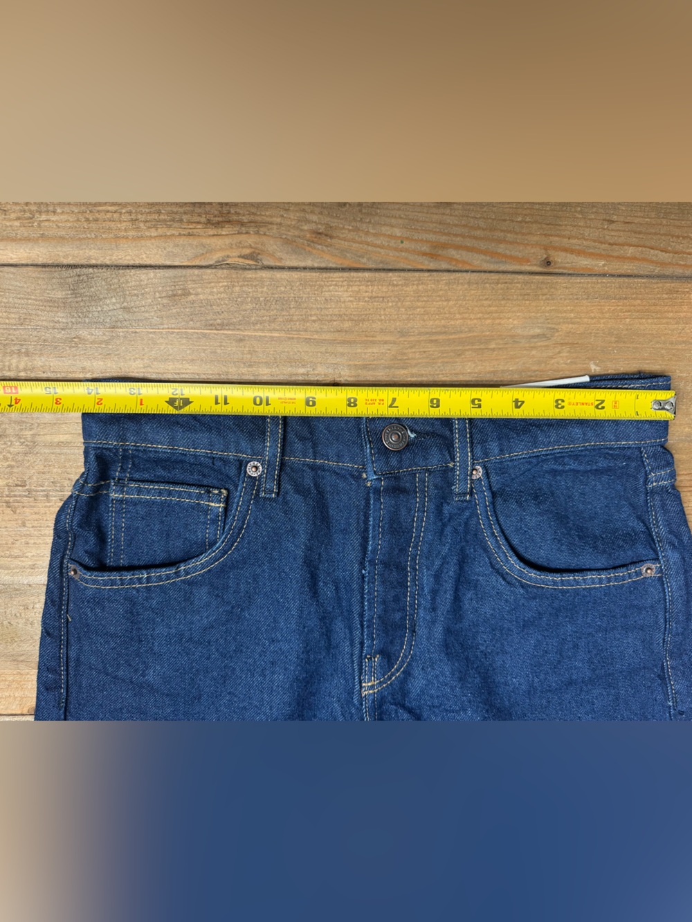 We The Free Jam Session Relaxed Capri Jeans Size 25 NWT Free People - Picture 11 of 13